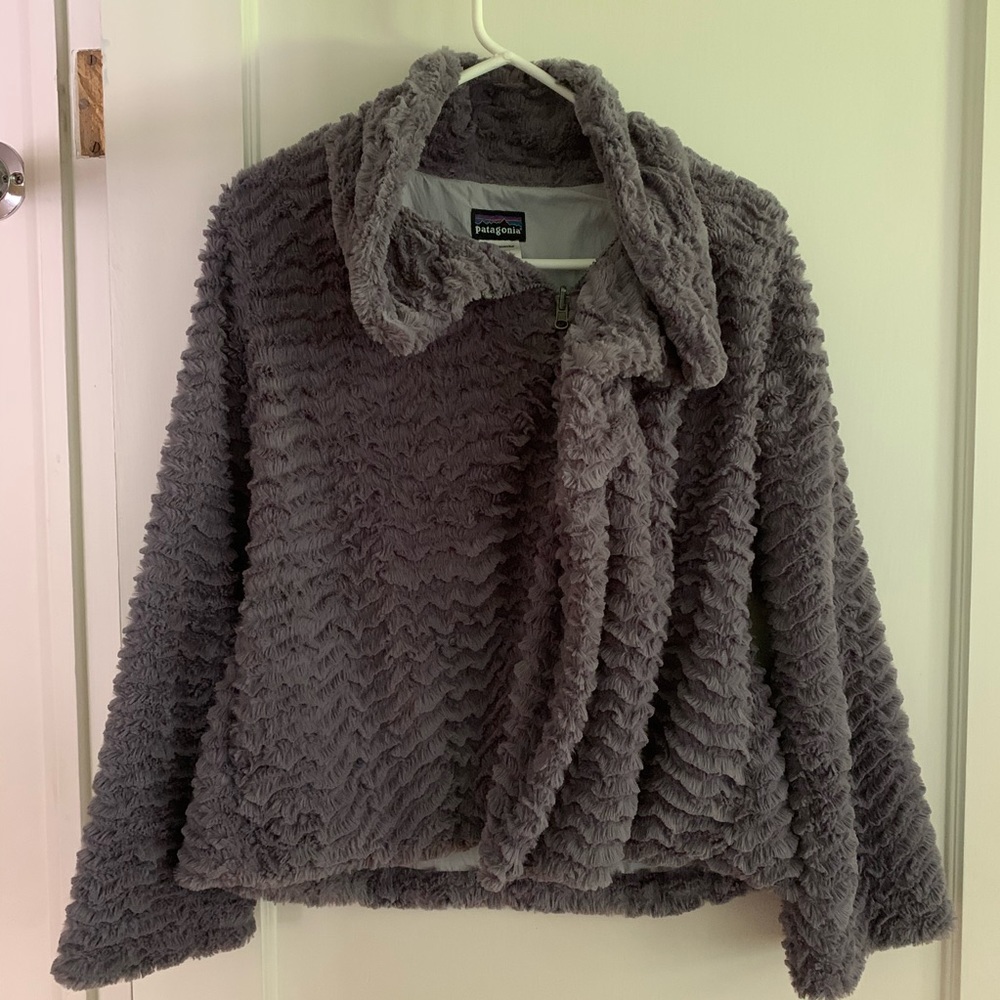 NWOT Funky Patagonia Fleece Jacket, Women’s Small